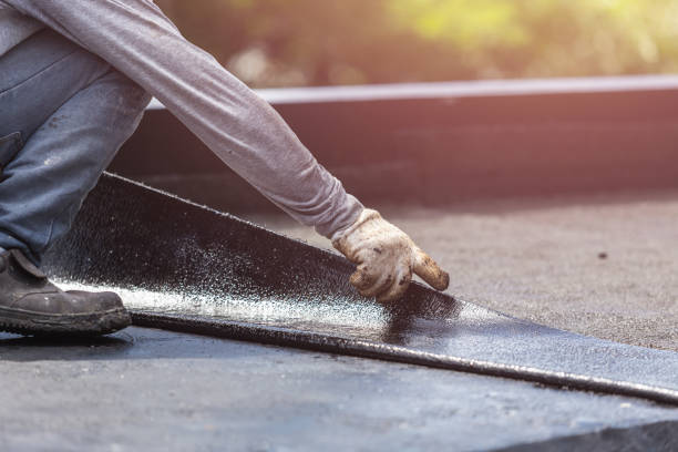 Professional Exterior Waterproofing technician working in Brownsville, KY
